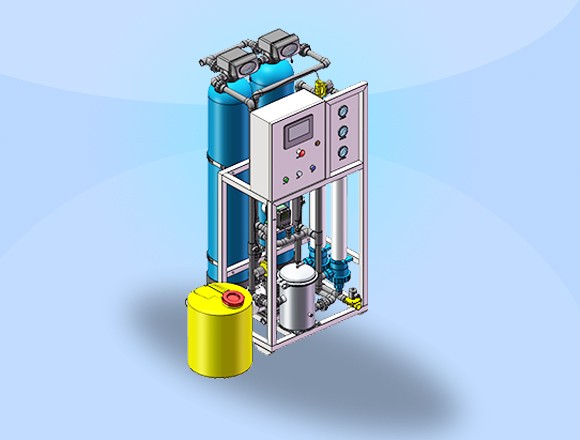 1T/H(每小時出水1噸)超濾凈水設(shè)備